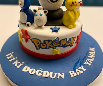 Pokemon Yaş Pastası